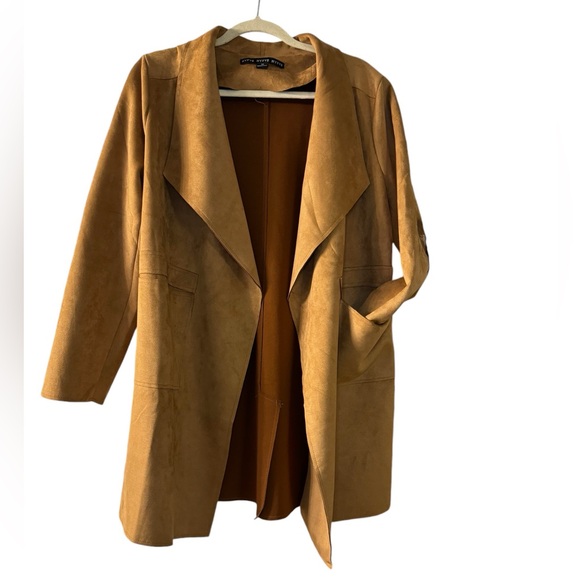 HYFVE Jackets & Blazers - HYFVE Suede Coat Size M EUC
